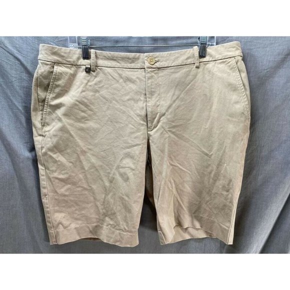 Lauren Ralph Lauren Pants - Lauren Ralph Lauren Shorts Womens‎ 16 Beige Khaki Pockets Button Ladies